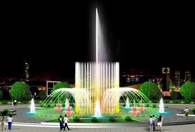 音乐喷泉管材与设备优选 广东省雨喷泉喷灌园林公司助力打造灵动水景